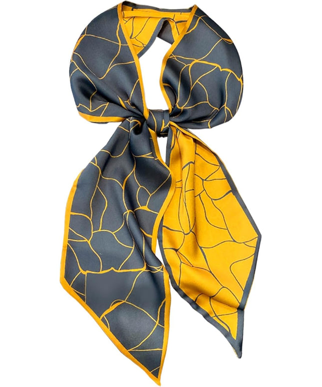 Dailyacc Hair Scarf for Women Fashion Silky Satin Headscarf Wrap Breathable Lightweight Neck Scarves For Handbag