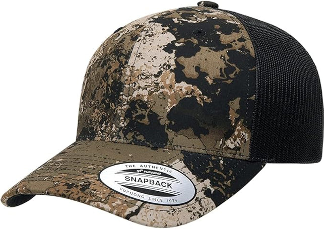 Yupoong Classic Premium Mesh 6 Panel Retro Trucker Cap | Mid Profile Snapback | OSFA | Bulk Pack Available