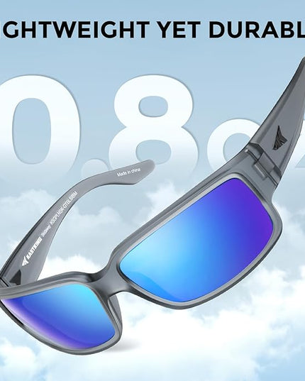 KastKing Skidaway Polarized Sport Sunglasses for Men and Women,Ideal for Driving Fishing Cycling and Running,UV Protection