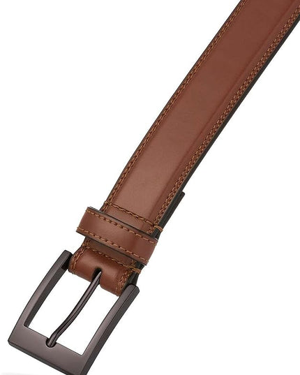 Marino’s Premium Belt Men, Genuine Leather Dress Belt for Men, Casual Mens Belt in Gift Box