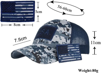 VOASTEK Running Hats for Men Baseball Cap Outdoor Essentials Runner Hat Jogging Cap Tennis Golf Workout Hats