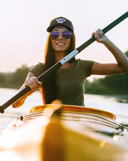 LRD Coastline Snapback Hat - Water Resistant Floating Crown Performance Cap