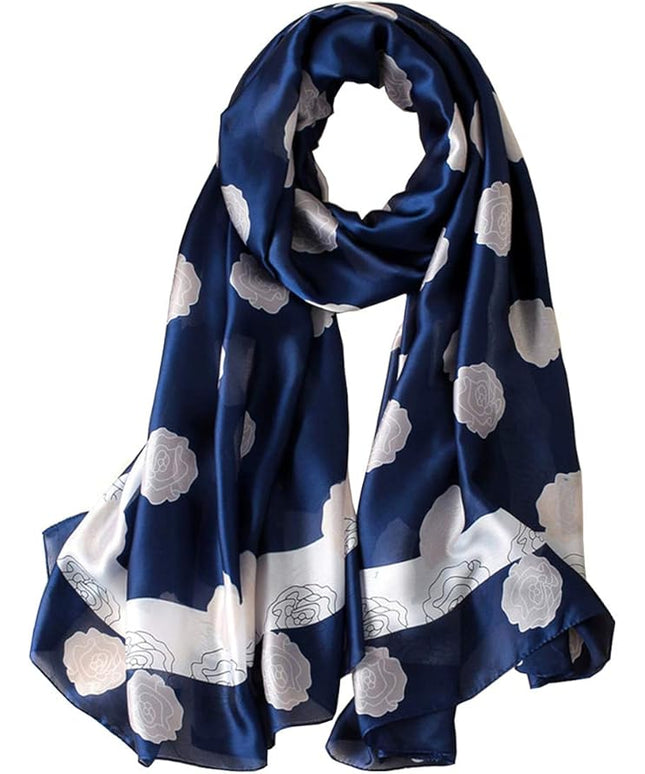 Silk Scarf Mulberry Silk Fashion Scarves Long Lightweight Shawl Wrap …