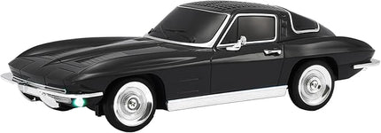 Retro American Style car Bluetooth Speaker, Portable Wireless Outdoor Speaker, TWS Stereo, Support USB/TF/AUX, Party Bluetooth Speaker with Microphone,Classic car Gifts for Men(Black)