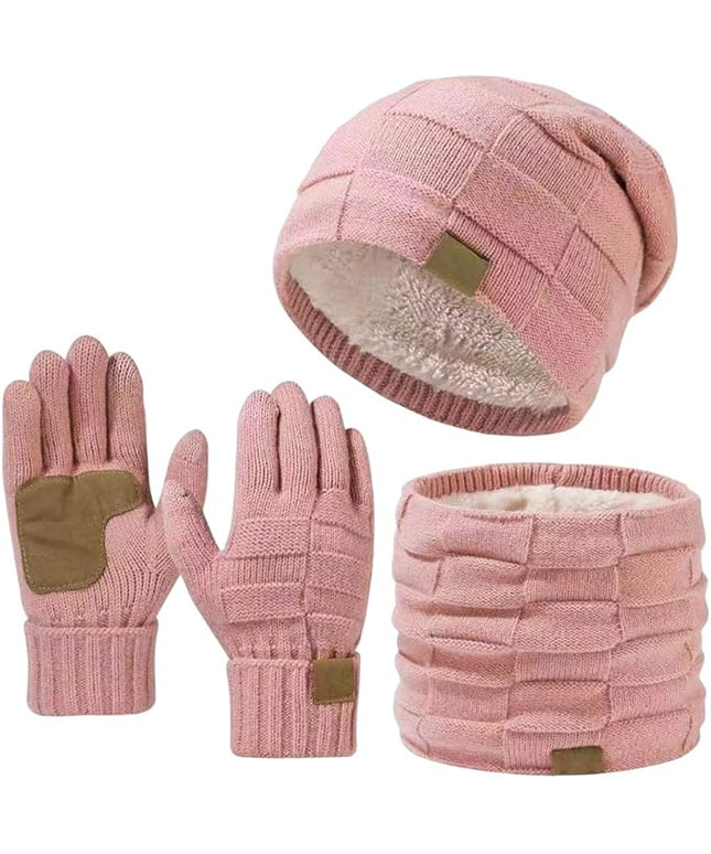 Beanie for Men and Women, Cuffed Knitted Fleece Lined Soft Warm Running Cycling Ski Hats Stocking Beanies Skull Cap