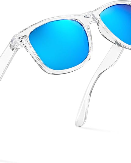 Retro Rewind Polarized Sunglasses for Men and Women - UV Protection Classic Sun Glasses