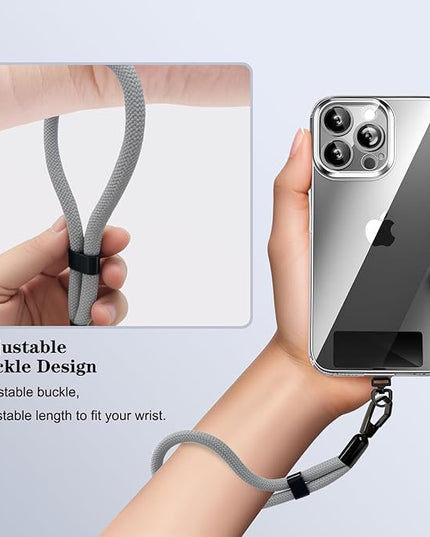 Phone Lanyard, 2 Pack Adjustable Cell Phone Lanyard Hand Phone Wrist Strap with Tether Tabs for Smartphones