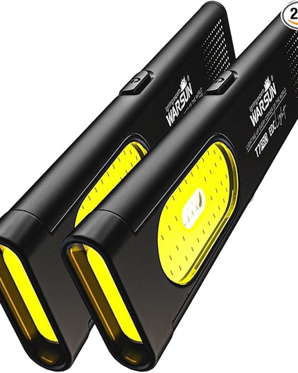 WARSUN Compact Multi-Mode Pocket LED Flashlight - 675LM, USB-C Rechargeable, IPX4, Dual Material, Red/Blue Strobe, for Everyday Carry & Travel