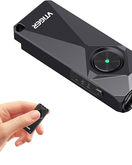 VTIGER K1 800 High Lumens Key Chain Light, Small EDC Rechargeable Keychain Flashlight, Compact LED Tiny Flashlight with Magnetic, Mini Clip-on Pocket Lights for Camping, Emergency, Everyday Carry