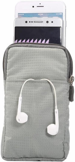 Universal Crossbody Cell Phone Purse Waist Pack Bag for Outdoor Sports Moblie Phone Carrying Cases Shoulder Belt Bag Pouch for iPhone 7 6/6S Plus Samsung Galaxy Phones Under 6.0'' from WaitingU
