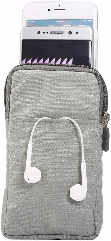 Universal Crossbody Cell Phone Purse Waist Pack Bag for Outdoor Sports Moblie Phone Carrying Cases Shoulder Belt Bag Pouch for iPhone 7 6/6S Plus Samsung Galaxy Phones Under 6.0'' from WaitingU