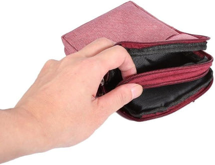 Universal Cell Phone Purse Multipurpose Waist Pack Bag for Outdoor Sports Moblie Phone Carrying Cases Belt Bag Pouch for iPhone X/8/7/6/6S Plus Samsung Galaxy Series Phones Under 6.3'' from WaitingU