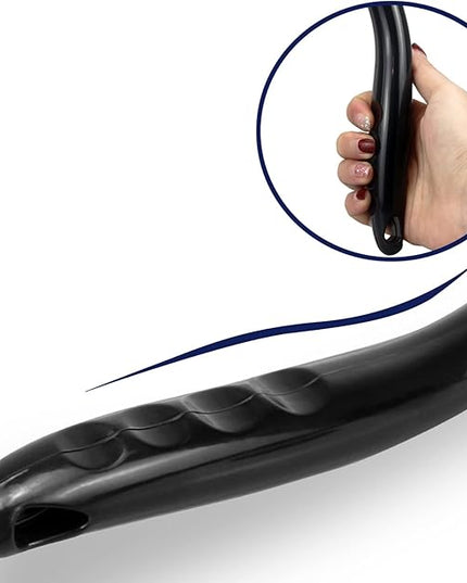 Car Windshield Cleaning Tool, Windshield Cleaner with 4 Washable and Reusable Microfiber Pads and Extendable Handle, for Auto Glass Wiper