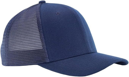 Mesh Snapback Hat (M/L/XL/XXL) - Blank Structured Men's Trucker Hats-Baseball Caps - Adjustable Ball Cap