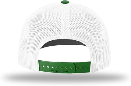 Richardson 112 Trucker Hat - Premium Adjustable Snapback Hat - Structured Six Panel Richardson Blank Caps