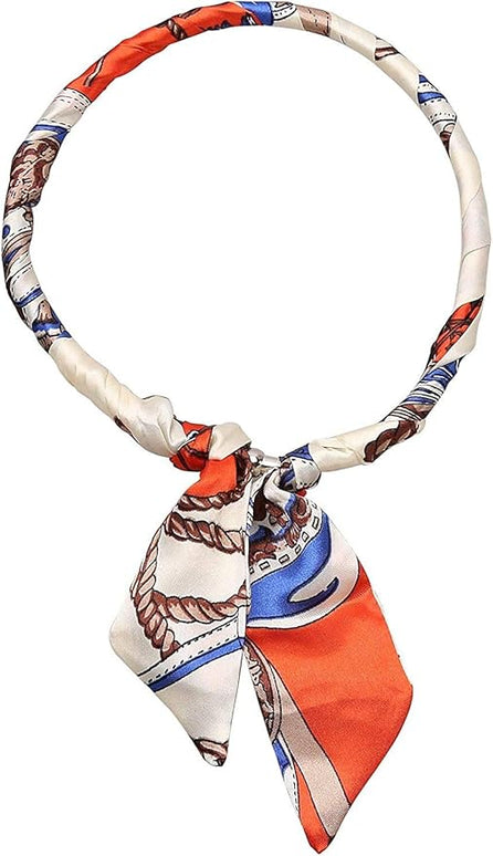 kcctoo 2/6/10Pack Scarf Bags for Women Handbag Scarfs Band Hair Neck Scarves Fashion Gifts