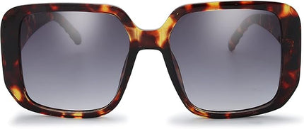 The Fresh Women's Oversized Square Jackie O Cat Eye Hybrid Butterfly Fashion Sunglasses - Exquisite Packaging