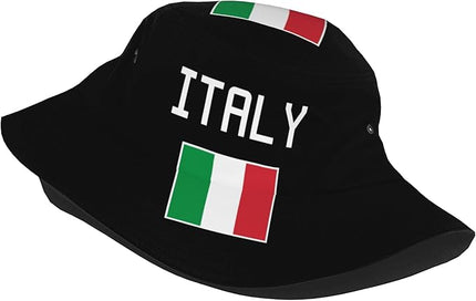 Funny Flag Bucket Hat for Men Women, Fisherman Hats Packable Fashion Sun Cap for Travel Outdoor Beach Boys Girls