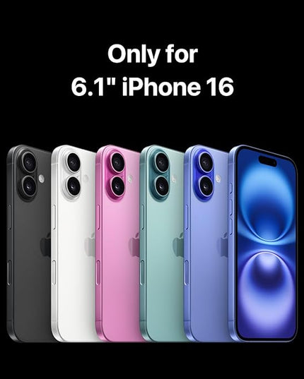 MAGEASY Designed for iPhone 16 Case with Strap - [Camera Control Button Coverage] 20ft Ultimate Drop Protection Compatible with MagSafe, Vegan Leather Frame | Odyssey Strap M