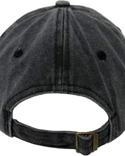 Roytrense Unisex 100% Cotton Washed Low Profile Dad Hat - Adjustable Baseball Cap for Outdoor Activities