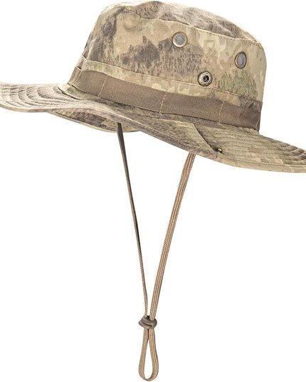 Sun Hats for Men Women Boonie Hat UPF 50+ Bucket Hat Wide Brim UV Protection Fishing Hiking Safari Outdoor Hats