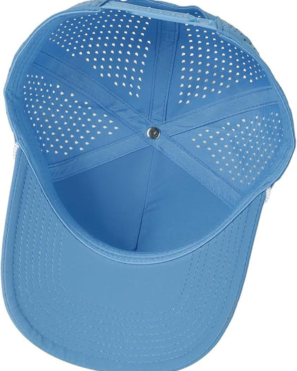 Quick Dry Baseball Cap Snapback Hats Mesh Trucker Hat for Men Women Water-Resistant Outdoor Golf Hat Ball Cap