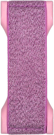 LOVEHANDLE PRO Premium Phone Grip - Elastic Phone Strap - Magnetic Phone Mount and Kickstand for Smartphone and Tablet - Pink Glitter