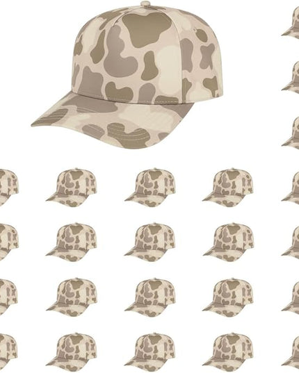 The Hat Pros Cap America i2026 Mid Profile 5-Panel Daybreak Camo Cap w/Quick-Dry Sweatband & Adjustable Snapback