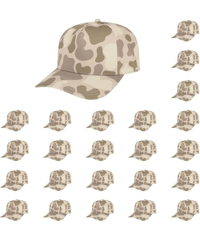 The Hat Pros Cap America i2026 Mid Profile 5-Panel Daybreak Camo Cap w/Quick-Dry Sweatband & Adjustable Snapback