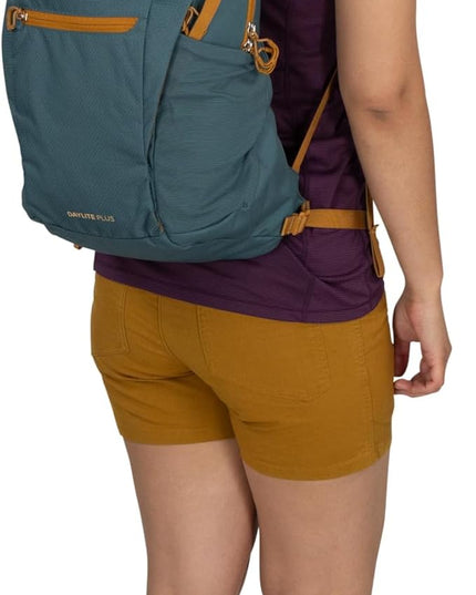 Osprey Daylite Plus Commuter Backpack - Everyday Pack with Laptop Sleeve, Bottle Pockets, and Extra Storage, Torrent Blue