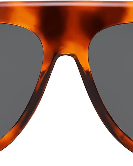 SOJOS Trendy Oversized Polarized Aviator Sunglasses Womens Men Retro Vintage 70s Style UV Protection Sun Glasses SJ2390