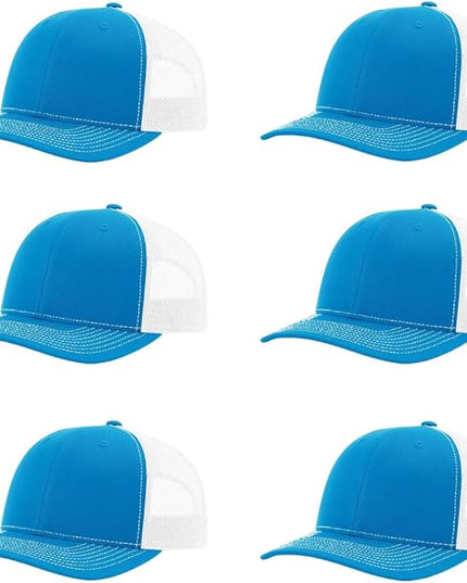 Richardson 112 Classic Six-Panel Adjustable Snapback Trucker Cap | Bulk Packs Available