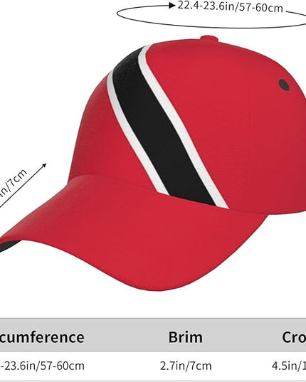 Cute Flag Baseball Cap Hats for Women Men Trucker Hat Patriotic Adjustable Snapback Ball Cap Hat