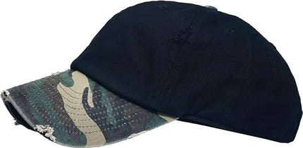 KBETHOS Vintage Washed Distressed Cotton Dad Hat Baseball Cap Adjustable Polo Trucker Unisex Style Headwear