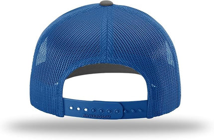 Richardson 112 Trucker Hat - Premium Adjustable Snapback Hat - Structured Six Panel Richardson Blank Caps