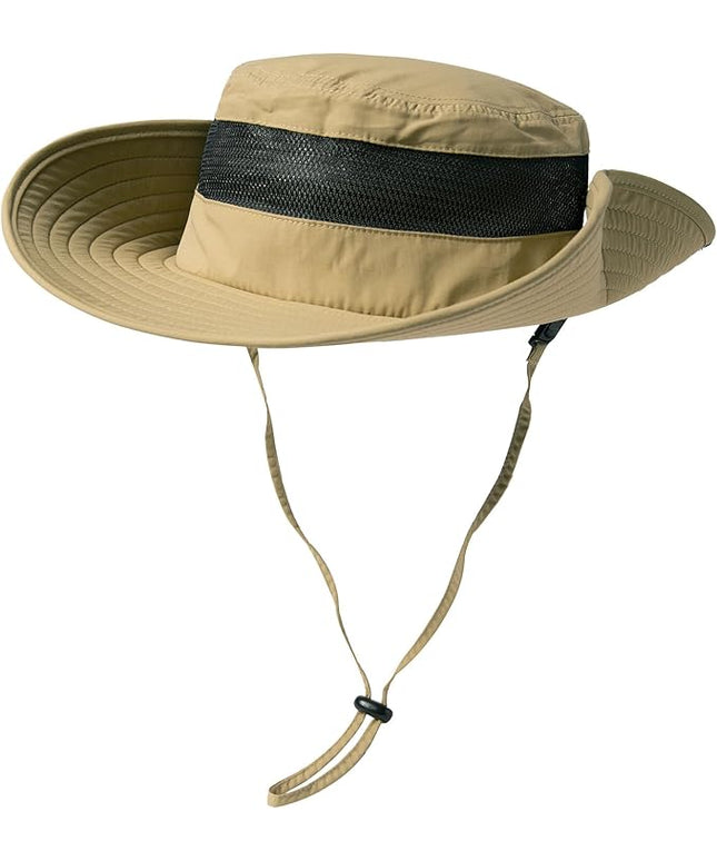 Oversized XL XXL Waterproof Sun Hat for Big Heads Mesh Bucket Hat Wide Brim Adjustable Packable Hiking Beach Fishing