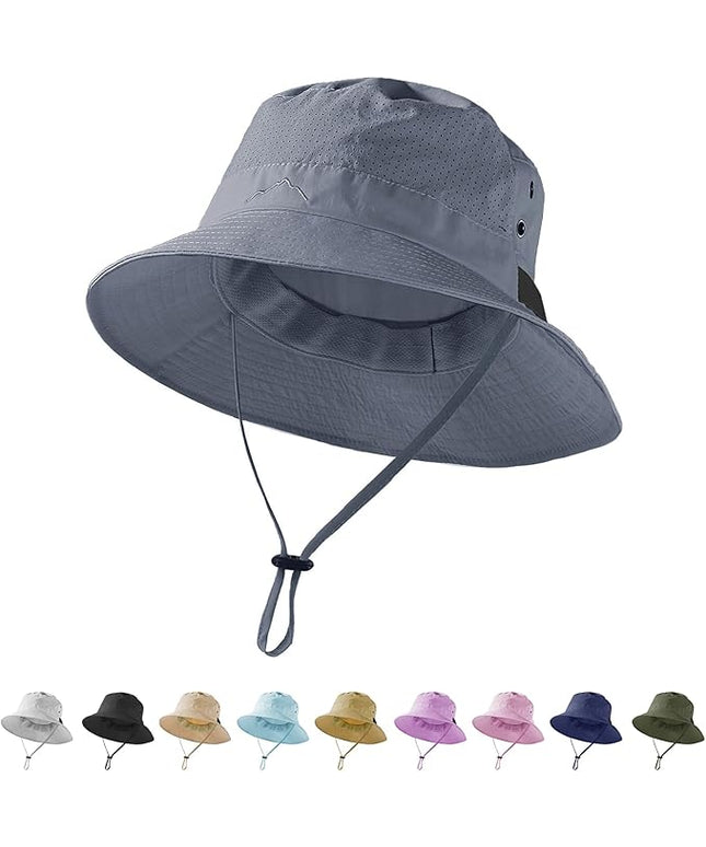 Cooling Sun Bucket Hat for Men Women Fishing Beach Safari Hats for Golf Hiking Hunting Outdoor UPF 50+