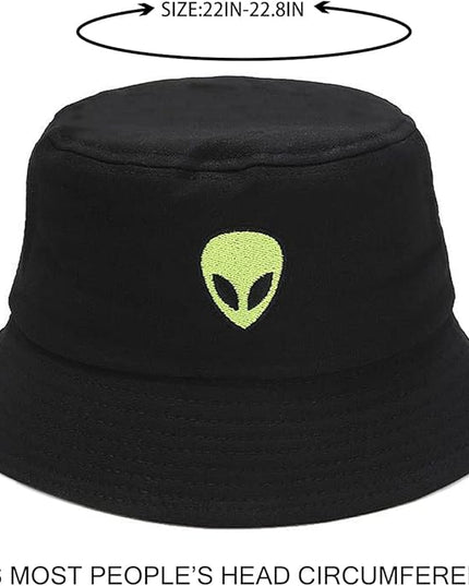 XYIYI Fashion Embroidery Bucket Hat Cotton Beach Fisherman Hats for Women Girls
