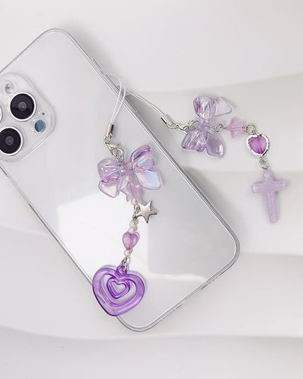 Cute Y2K Phone Charm Aesthetic Phone Charms Accessories Cute PhoneLanyard String for Bag Purse Backpack Airpods Pendants Decor