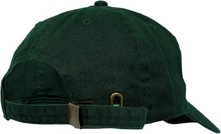 Glory Max 100% Cotton Baseball Cap Classic Plain Low Profile Golf Dad Hat Buckle Adjustable