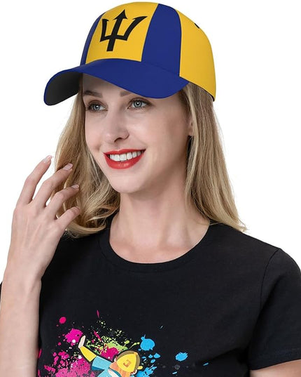 Cute Flag Baseball Cap Hats for Women Men Trucker Hat Patriotic Adjustable Snapback Ball Cap Hat