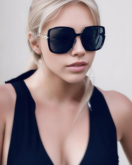 The Fresh Classic Crystal Elegant Women Beauty Design Sunglasses Gift Box