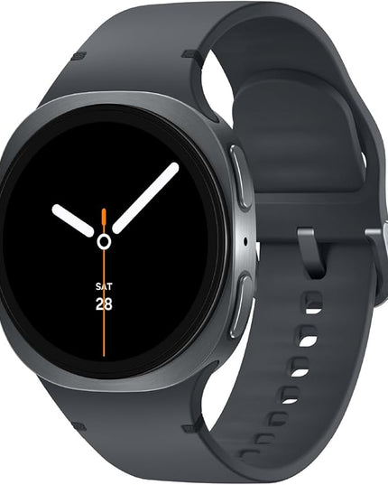 Samsung Galaxy Watch 8 (2025) 40mm LTE Smartwatch, Cushion Design, Fitness Tracker, Sleep Coaching, Running Coach, Energy Score, Heart Rate Tracking, Graphite [US Version, 2 Yr Warranty]