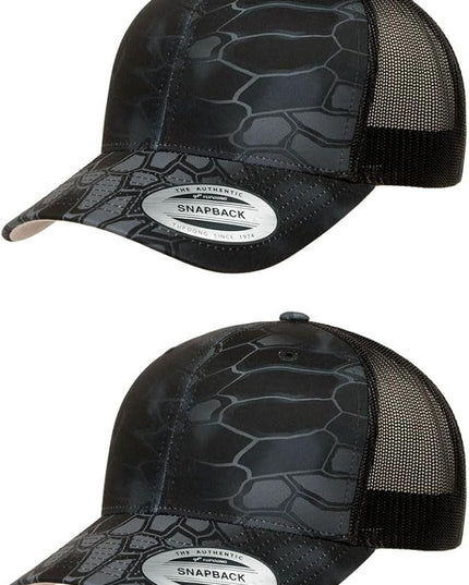Yupoong Classic Premium Mesh 6 Panel Retro Trucker Cap | Mid Profile Snapback | OSFA | Bulk Pack Available