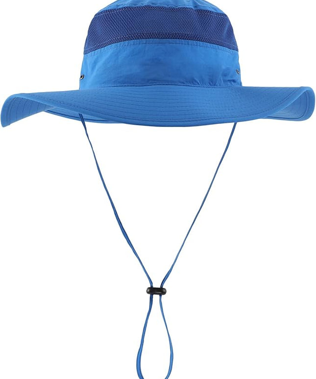 Home Prefer UPF 50+ Men's Sun Hat Wide Brim Bucket Hat UV Protection Hat for Mens Womens Beach Safari Gardening Golf Fishing