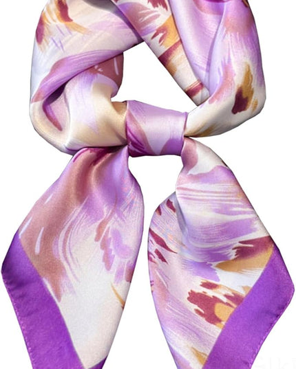 Satin Bandana Headscarf for Women Silky Hair Scarves for Fashion Lightweight