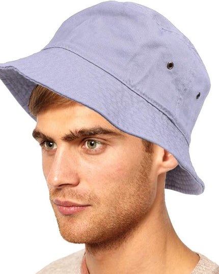 Unisex Bucket Small Brim Summer Beach UV Protective Packable Travel Hat