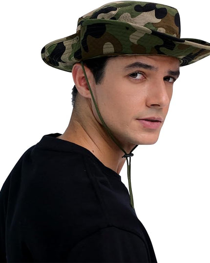 Sun Hats for Men Women Bucket Hat UPF 50+ Boonie Hat Foldable UV Protection Hiking Beach Fishing Summer Safari