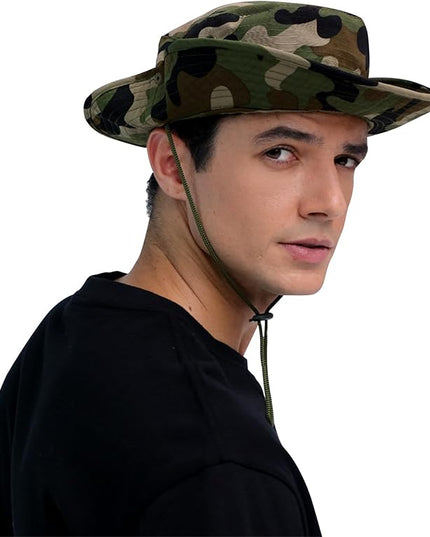 Sun Hats for Men Women Bucket Hat UPF 50+ Boonie Hat Foldable UV Protection Hiking Beach Fishing Summer Safari