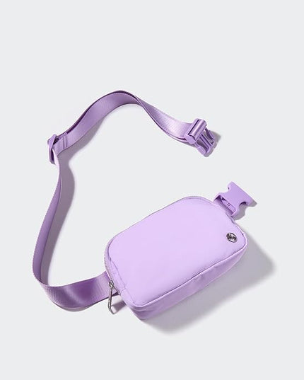 Pander Everywhere Belt Bag for Women, Fashion Waist Packs, Crossbody Bags, Everywhere Belt Bag with Adjustable Strap (Lilac Purple).